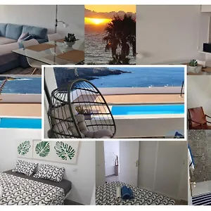 En Primera Linea De Mar Y Piscina - Azur - El Ancla - - Costa Adeje Callao Salvaje